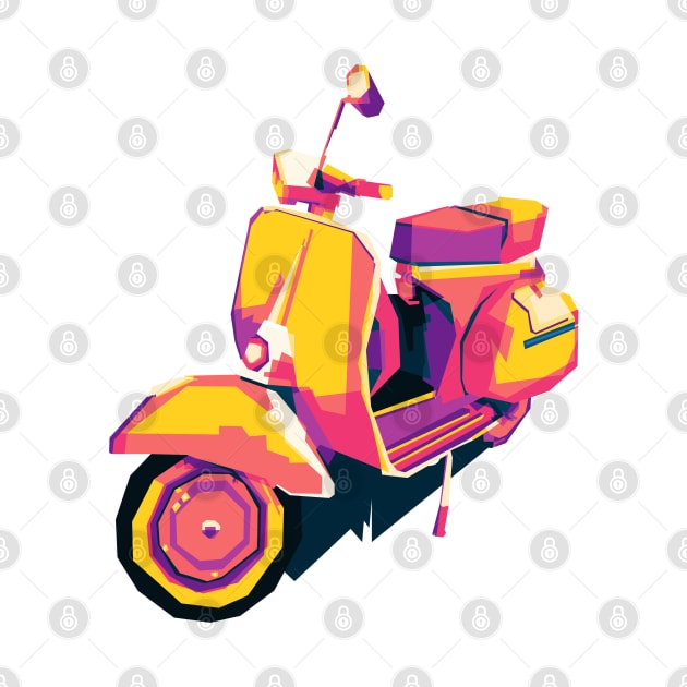 Vespa Full color by Shuriken