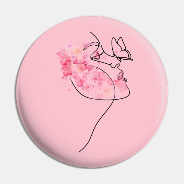 mother nature- pink watercolor Pin by Kristalclick 