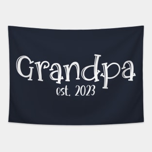 Grandpa Est. 2023 Tapestry