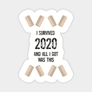 I Survived 2020 Magnet