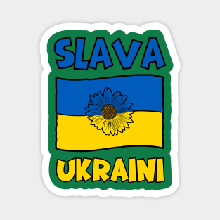 Slava Ukraini Magnet