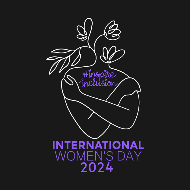 Count Her Inspire Inclusion Women's International Day 2024 by AimArtStudio