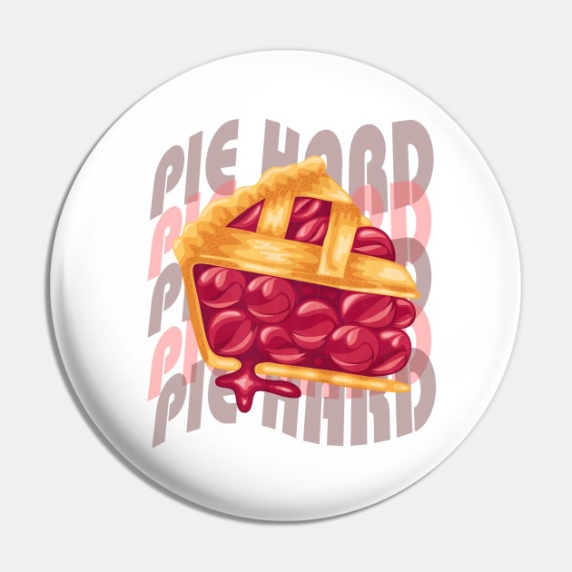 Happy Thanksgiving Day Cute Pie Lover Design Pin by PeekABooByAksh