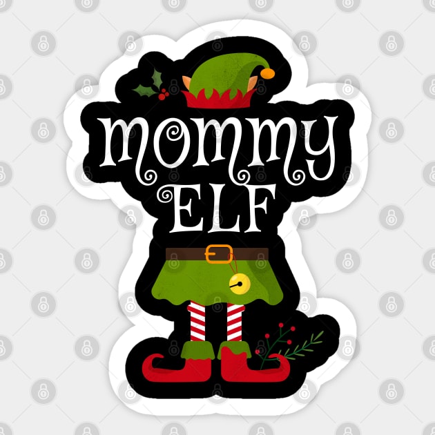 Mommy Elf Shirt Family Matching Group Christmas Shirt, Matching