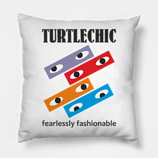 Ninja Vibes: Fearlessly Fashionable Pillow