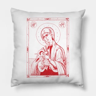 Galaktotrophousa | Milk-Giver Icon - Full Figure Pillow