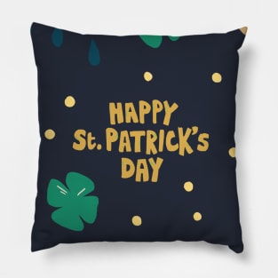 Happy St. Patrick's Day Pillow