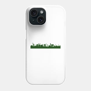 RUHRPOTT skyline in forest green Phone Case