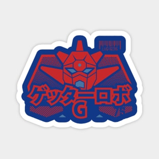 LvlOne Anime Robo - Getter G Robo Magnet