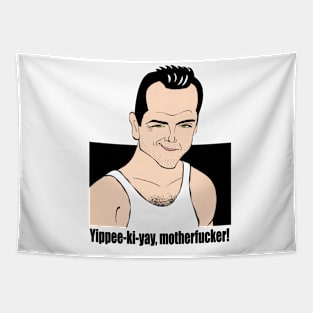 DIE HARD ACTION FILM STAR Tapestry