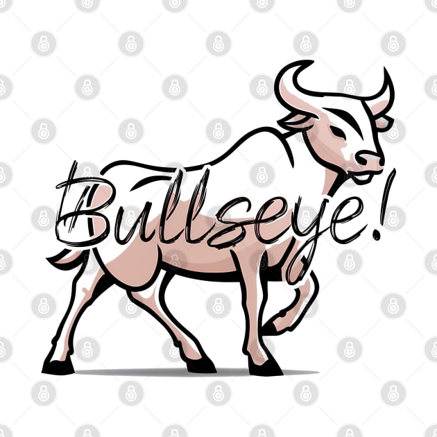 Bullseye!, Ox Graffiti Design by RazorDesign234