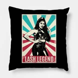 Vintage Retro Lash Legend Pillow