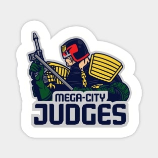 Mega City Judges Magnet