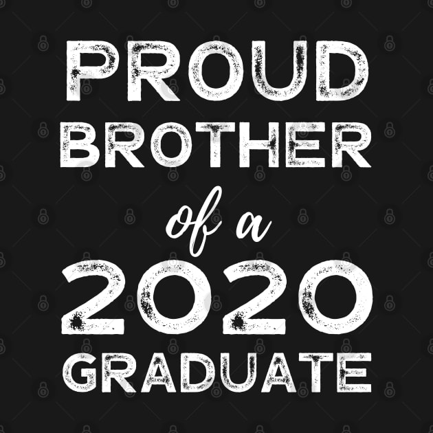 Womens Proud Brother Of A 2020 Graduate Class Graduation by busines_night