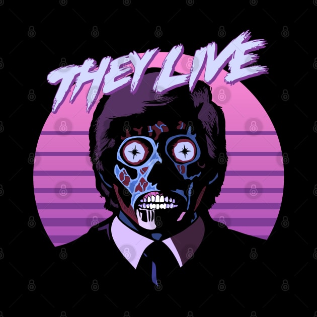 They Live! Obey, Consume, Buy, Sleep, No Thought and Watch TV. by DaveLeonardo