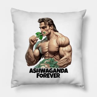 Ashwaganda Forever Gym Bro Pillow