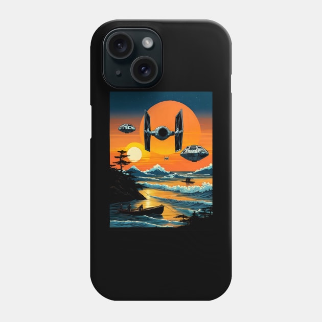 Starr Warz Parody Phone Case by Rogue Clone