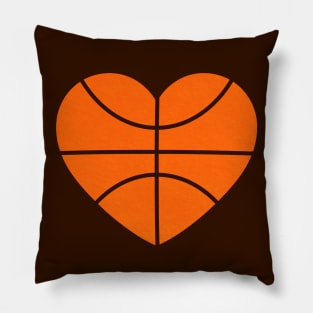 Basketball heart Pillow