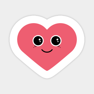 Kawaii Heart Shirt Magnet