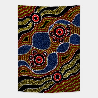 Aboriginal Art - Twin Rivers Tapestry