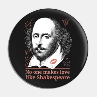 Funny Shakespeare designs Cool Theatre Actor Gifts #2 Pin