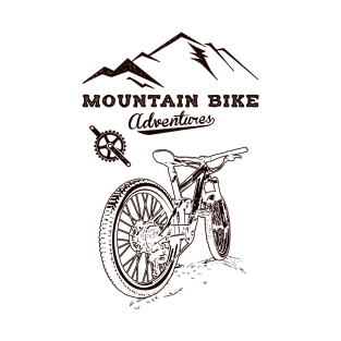 Mountain Biker Design T-Shirt