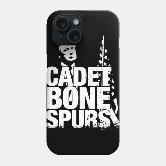 CADET BONE SPURS trump military duck worth senator Phone Case by ClothedCircuit