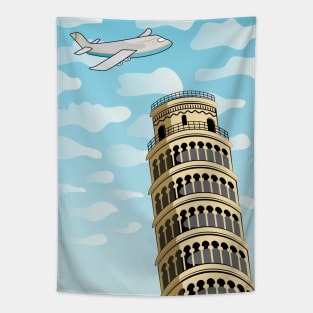 Leaning Tower Of Pisa Tapestry