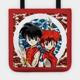 ranma and ranma in chinese martial arts Tote