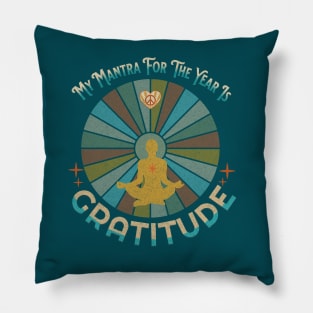 Gratitude Grateful Thankful New Year Resolution Unisex T shirt Pillow