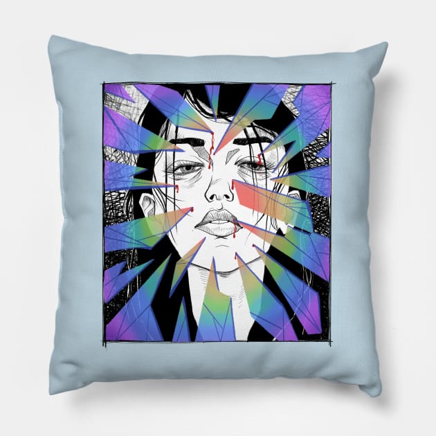 Prism Pillow by dragonrise_studio