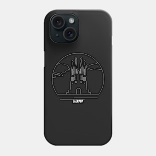 Sagrada Minimalist Line Art - Board Game Inspired Graphic - Tabletop Gaming  - BGG Phone Case