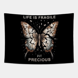 Life is fragile, but precious for wabi sabi lovers Tapestry