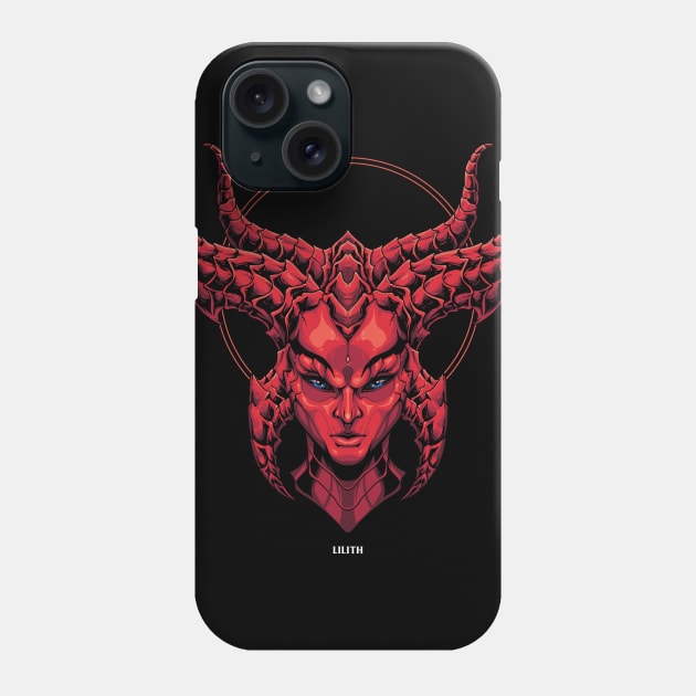 lilith Phone Case by Future Vision Studio