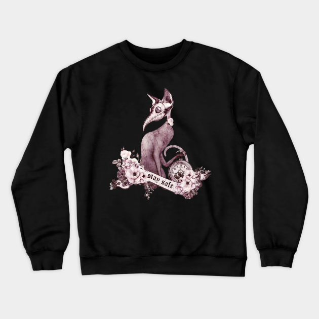 purple cat sweatshirt