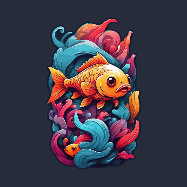 Colorful fish by chuseco3
