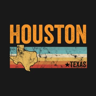 Houston Texas Retro T-Shirt