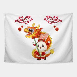 Happy Chinese New Year Tapestry