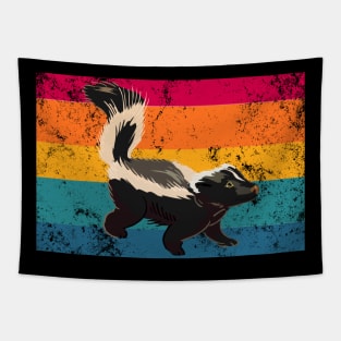 Vintage Skunk Wildlife Animals Gift Tapestry