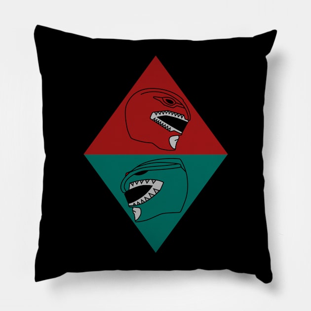 Tyranno vs Dragon Pillow by mapreduce