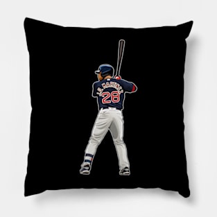 JD Martinez Bats Ready Pillow