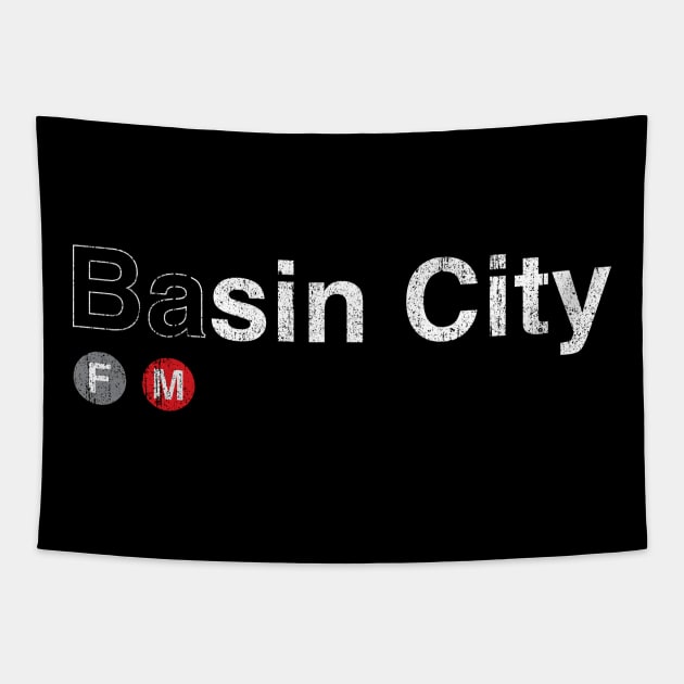 Sin City (Basin Variant) Tapestry by huckblade