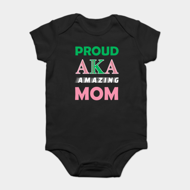 Alpha Kappa Alpha Infant Long Sleeve Onesie