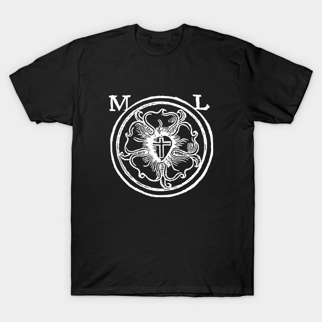 Discover Martin Luther Rose Reformation Seal - Luther Rose - T-Shirt