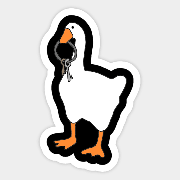 Untitled Goose Game Vinyl Stickers Set A 