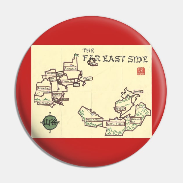 The Far Eastside Pin by PendersleighAndSonsCartography