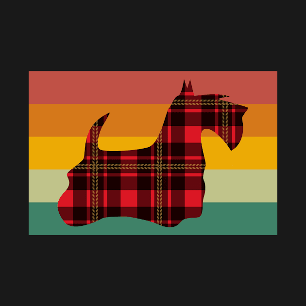 Vintage Animal Retro Scottish Terrier 36 by rosenbaumquinton52