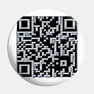 QR Bricks Pin