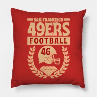 San Francisco 49ers 1946 American Football Pillow