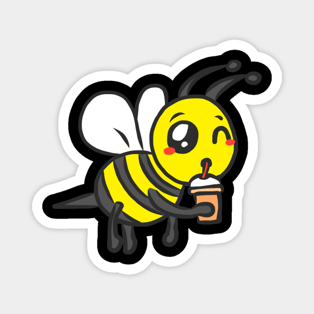 Bumblebee for fat Funny gift bee love for animals Magnet by KK-Royal